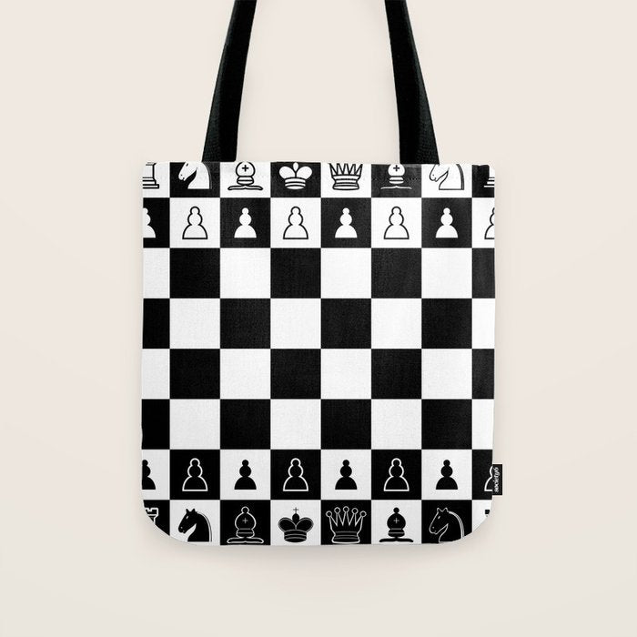 Chess Board Tote Bag Gallery Image 1