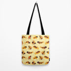 Bumblebee and fish Tote Bag Gallery Image 2