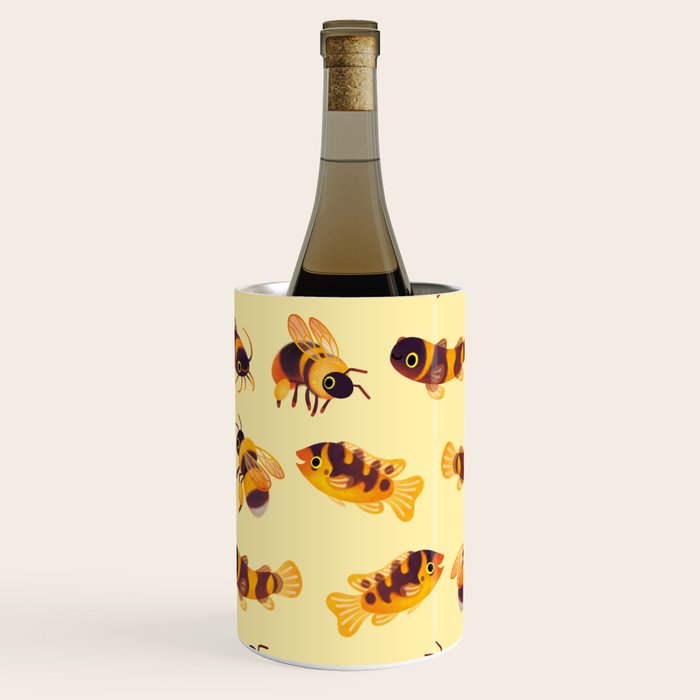 Bumblebee and fish Wine Chiller Gallery Image 1