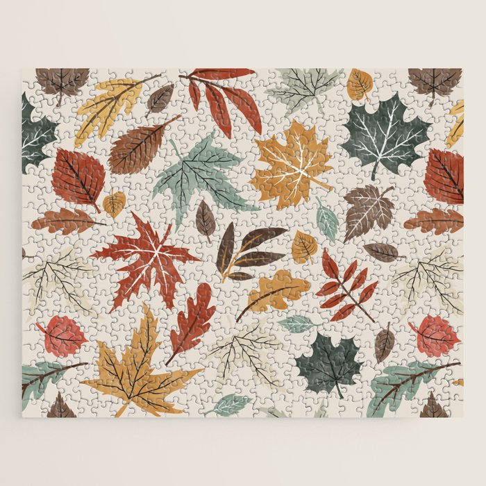 Autumn leaves fall IU Jigsaw Puzzle Gallery Image 1