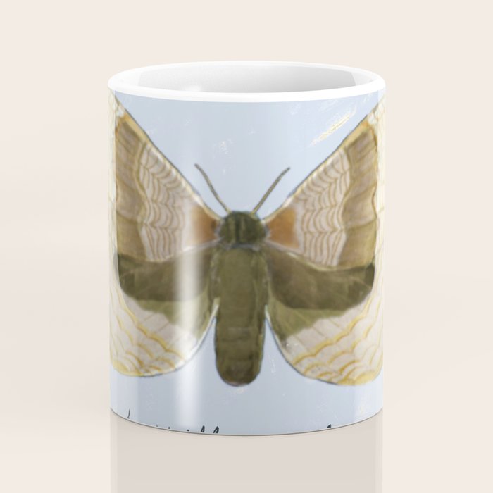 Butterfly Moth on Soft Sky Coffee Mug Gallery Image 4