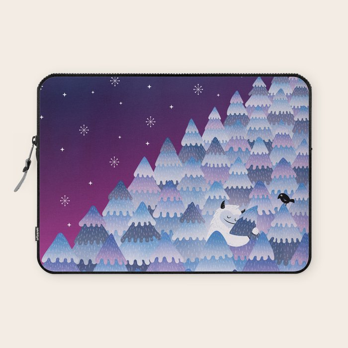 Tree Hugger (Night Version) Laptop Sleeve Gallery Image 1