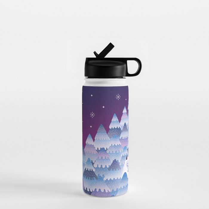 Tree Hugger (Night Version) Water Bottle Gallery Image 1