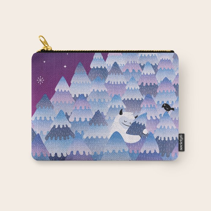 Tree Hugger (Night Version) Carry All Pouch Gallery Image 1