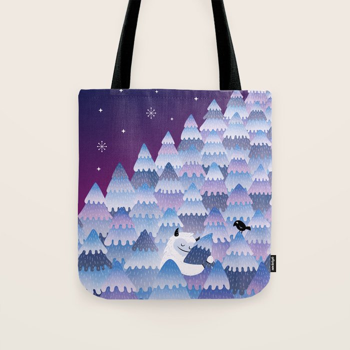 Tree Hugger (Night Version) Tote Bag Gallery Image 1