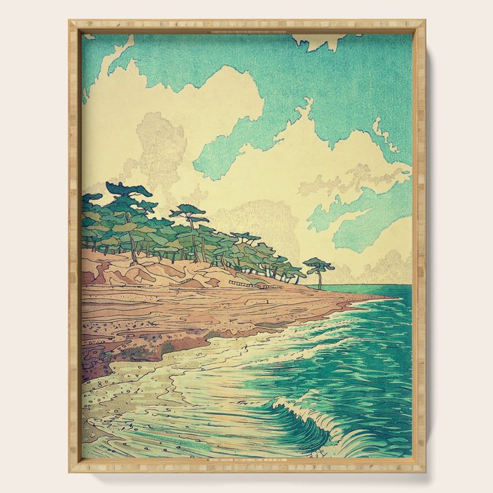 Arriving at Fenzhuo - Nature Landscape Serving Tray Gallery Image 1