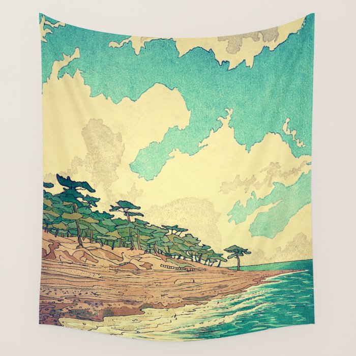 Arriving at Fenzhuo - Nature Landscape Wall Tapestry Gallery Image 4