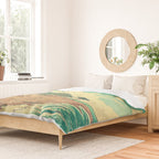 Arriving at Fenzhuo - Nature Landscape Duvet Cover Gallery Image 2