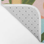 Moroccan Coast Tropical Sunset Scene Bath Mat Gallery Image 2