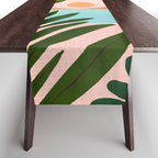 Moroccan Coast Tropical Sunset Scene Table Runner Gallery Image 1