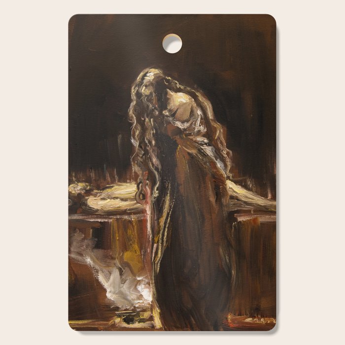 Lament of Mary Magdalene at the tomb Cutting Board Gallery Image 1