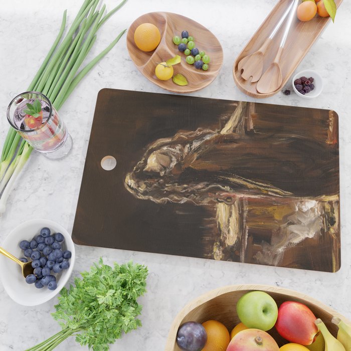 Lament of Mary Magdalene at the tomb Cutting Board Gallery Image 2