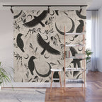 Raven Tarot Light Wall Mural Gallery Image 1