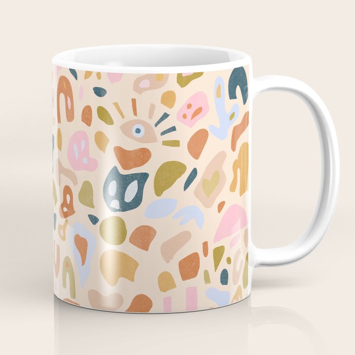 Abstract Paper Cuts Coffee Mug Gallery Image 1
