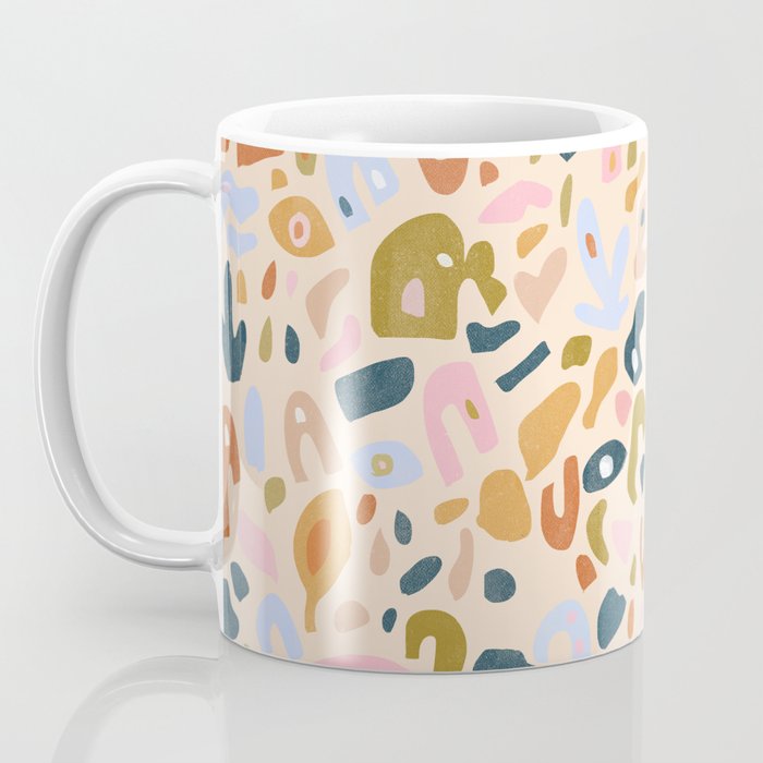 Abstract Paper Cuts Coffee Mug Gallery Image 3