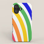 Rainbow Head Nº2 - Happy Pride colours iPhone Case Gallery Image 1
