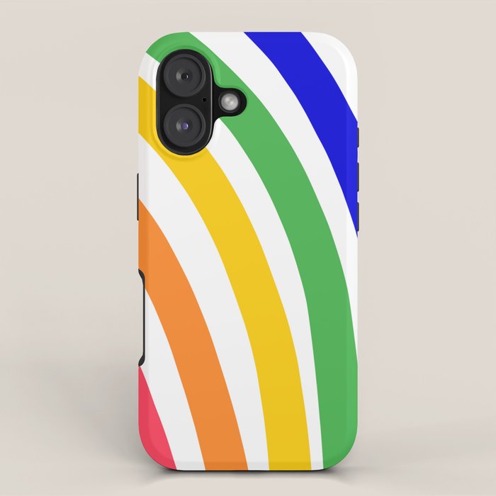 Rainbow Head Nº2 - Happy Pride colours iPhone Case Gallery Image 1