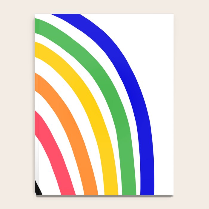 Rainbow Head Nº2 - Happy Pride colours Notebook Gallery Image 4