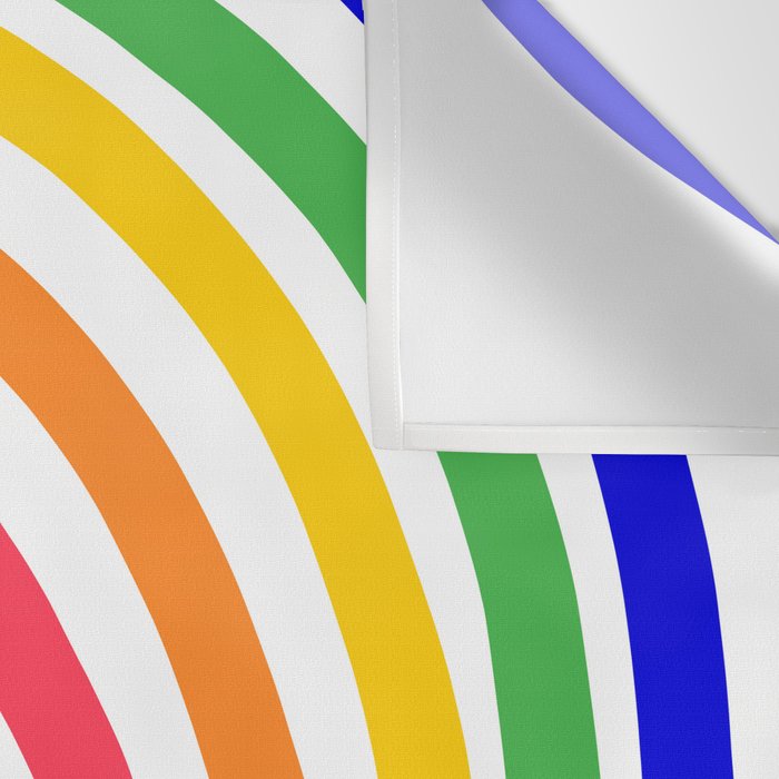 Rainbow Head Nº2 - Happy Pride colours Wall Tapestry Gallery Image 3