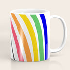 Rainbow Head Nº2 - Happy Pride colours Coffee Mug Gallery Image 1