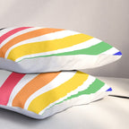 Rainbow Head Nº2 - Happy Pride colours Pillow Sham Gallery Image 3
