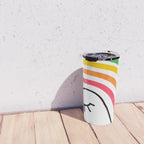 Rainbow Head Nº2 - Happy Pride colours Travel Mug Gallery Image 4