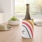 Rainbow Head Nº2 - Happy Pride colours Wine Chiller Gallery Image 4