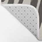 Painted Zebra Bath Mat Gallery Image 2