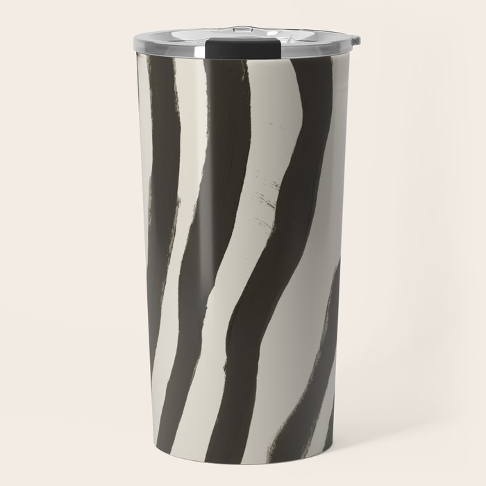 Painted Zebra Travel Mug Gallery Image 1