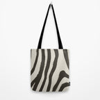 Painted Zebra Tote Bag Gallery Image 2