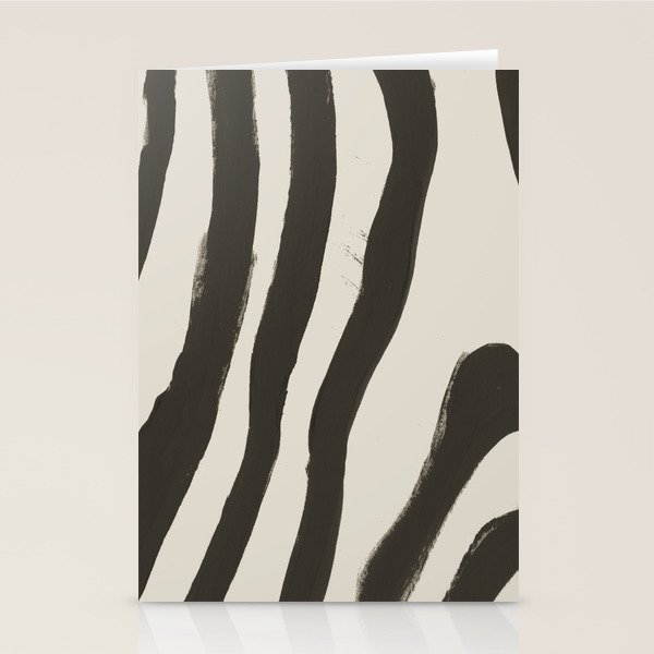 Painted Zebra Stationery Card Gallery Image 1