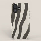 Painted Zebra iPhone Case Gallery Image 1
