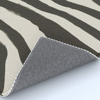 Painted Zebra Rug Gallery Image 4