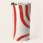 Red Lines  Travel Mug Gallery Image 3
