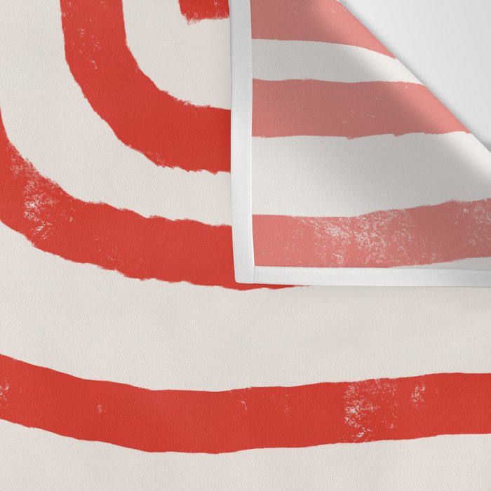 Red Lines  Wall Tapestry Gallery Image 3