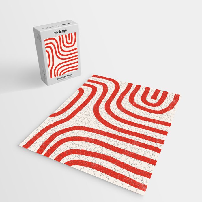 Red Lines  Jigsaw Puzzle Gallery Image 2