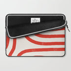 Red Lines  Laptop Sleeve Gallery Image 2