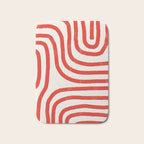 Red Lines  Bath Mat Gallery Image 1