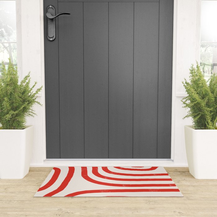 Red Lines  Welcome Mat Gallery Image 3