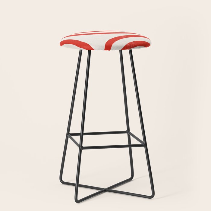 Red Lines  Stool Gallery Image 1