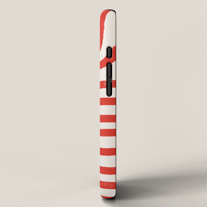 Red Lines  iPhone Case Gallery Image 2