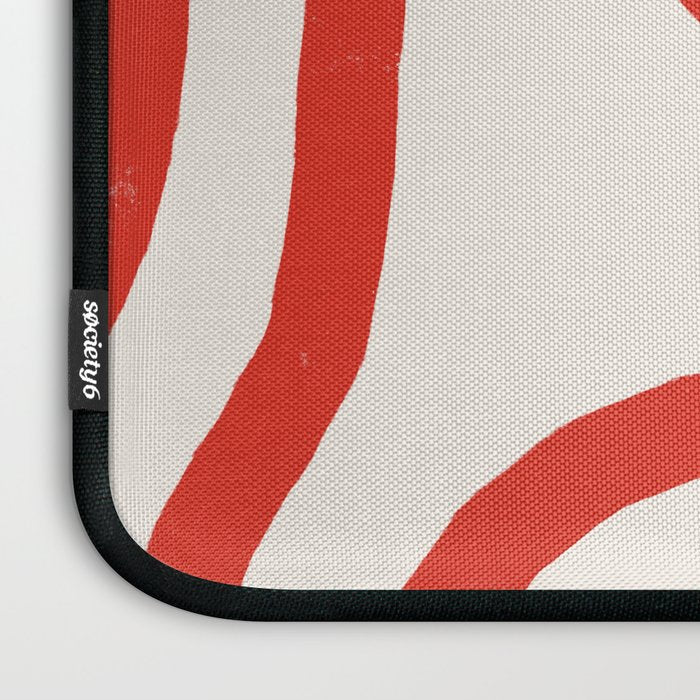 Red Lines  Laptop Sleeve Gallery Image 3