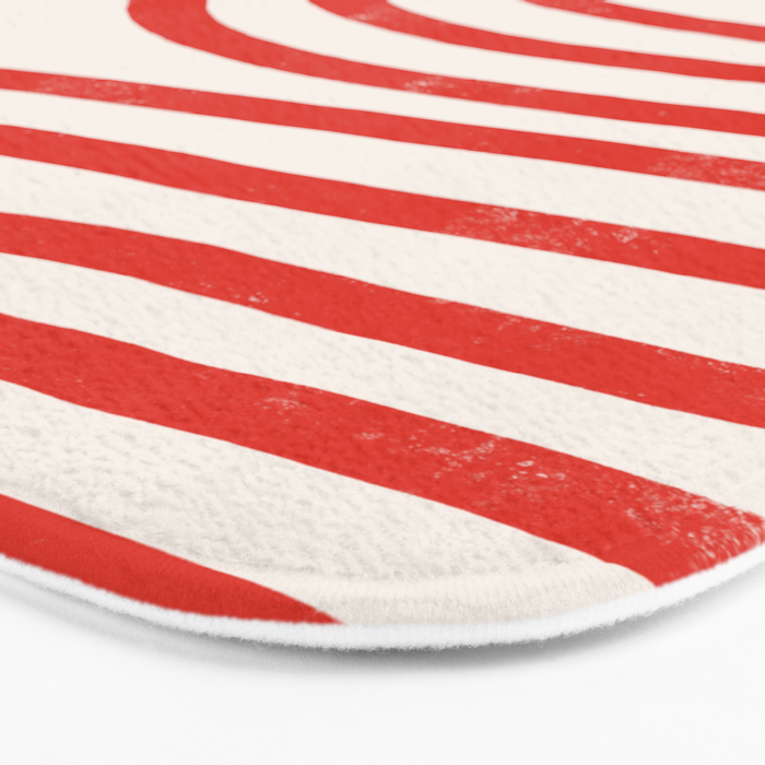 Red Lines  Bath Mat Gallery Image 3