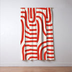 Red Lines  Window Curtain Gallery Image 3