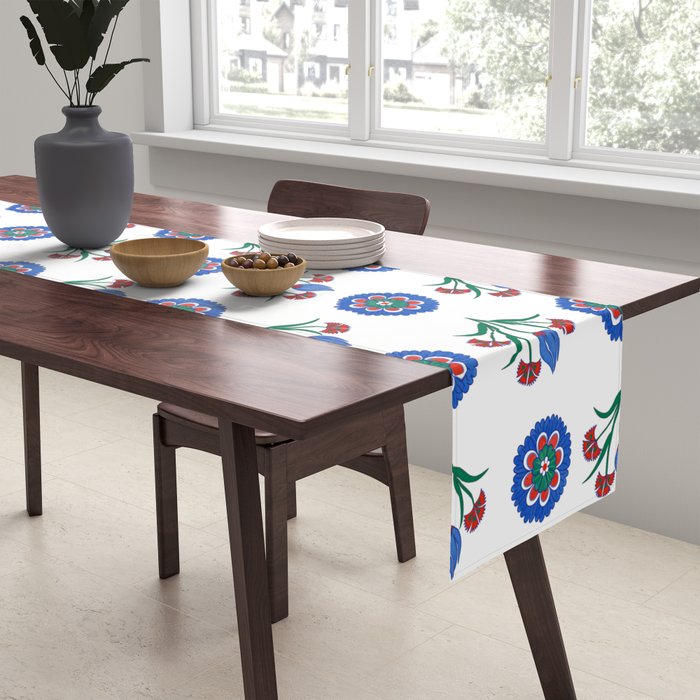Iznik Motif  Table Runner Gallery Image 2