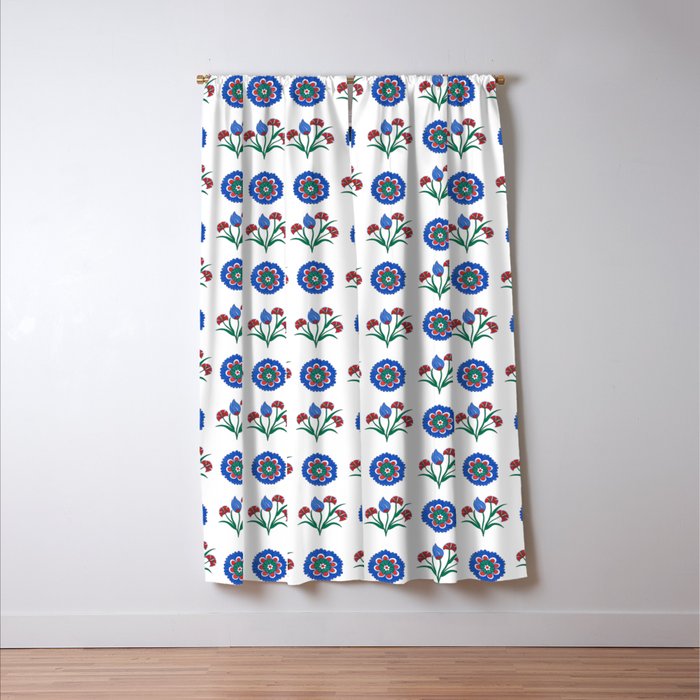 Iznik Motif  Window Curtain Gallery Image 3