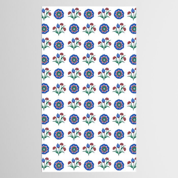 Iznik Motif  Tablecloth Gallery Image 2