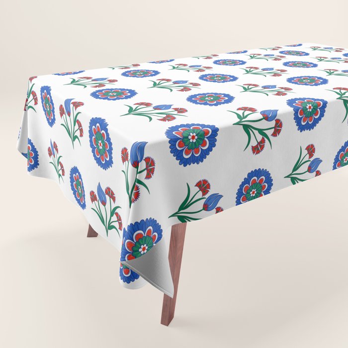 Iznik Motif  Tablecloth Gallery Image 1