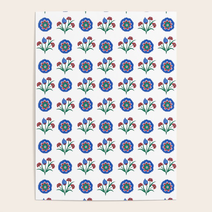 Iznik Motif  Poster Gallery Image 4