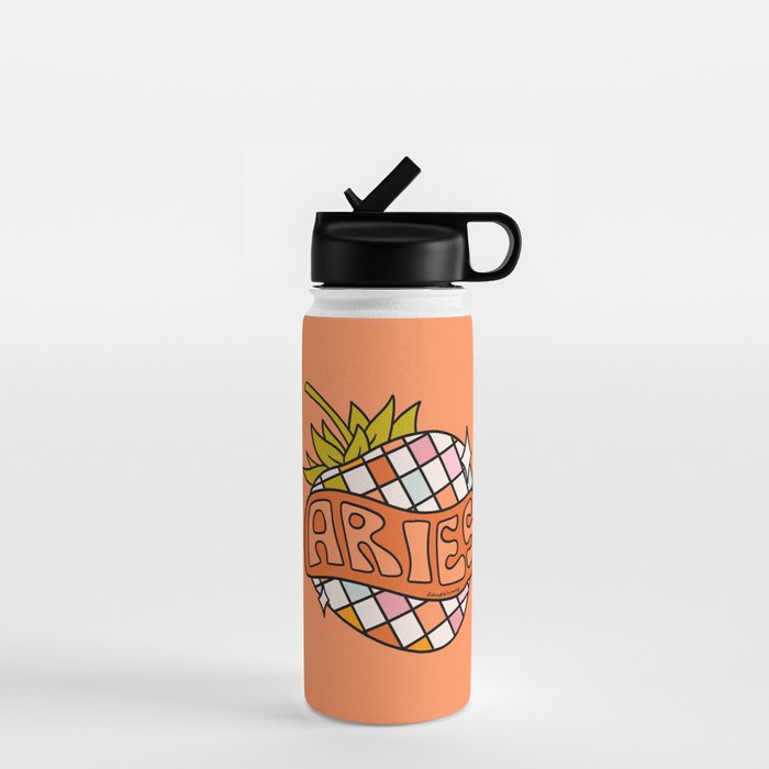 Aries Strawberry Water Bottle Gallery Image 1